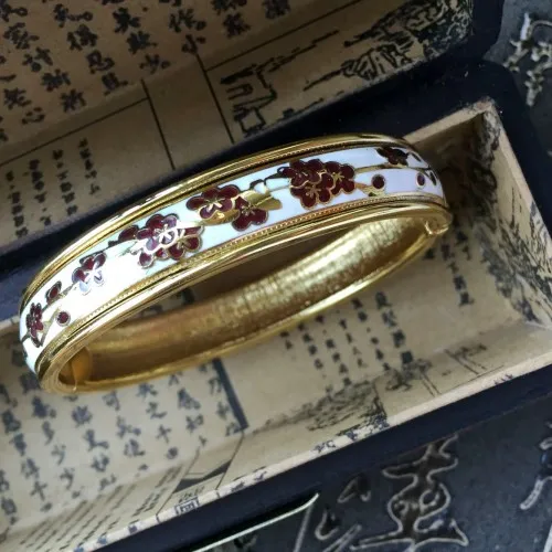 Royal Cloisonne Bracelet handmade Cloisonne Bracelet Bracelet opening