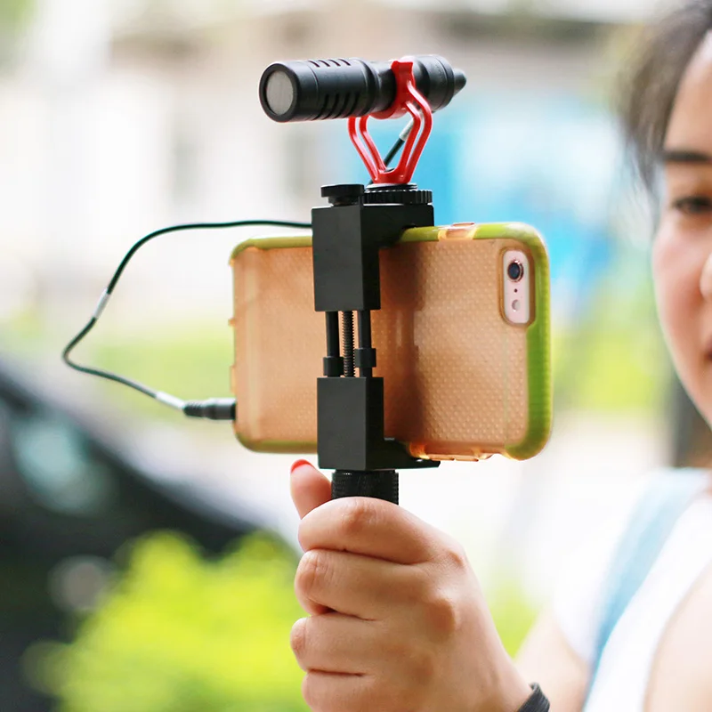 Микрофон видео микрофон для интервью для DSLR камеры для iPhone Android телефон планшетный ПК Macbook OD889
