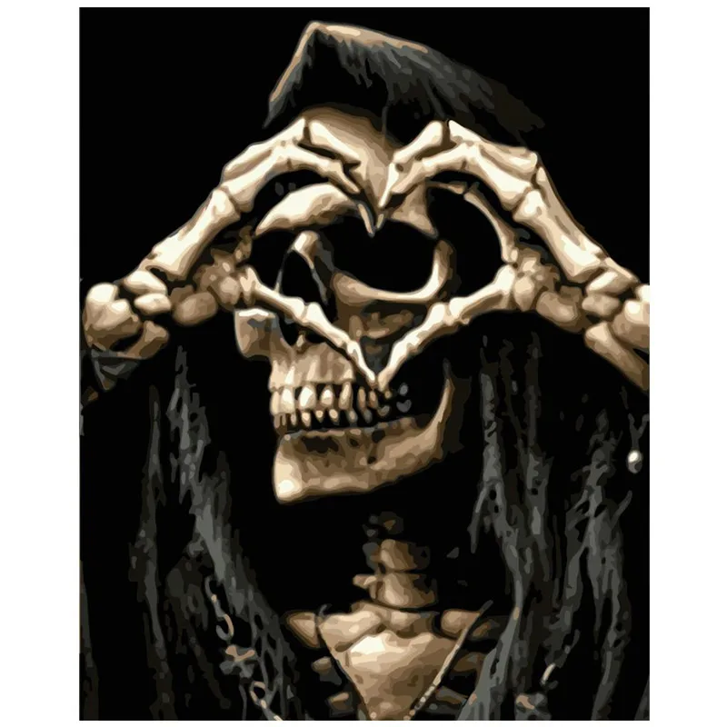 WM-1370-比心骷髅