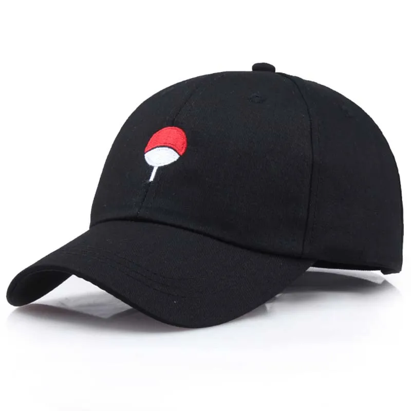 Наруто Shippuden фуражка Akatsuki Учиха Итачи боли Регулируемая Snapback хип-хоп солнцезащитные шапки Casquette бейсболка s - Цвет: Uchiha