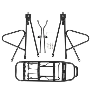 

Heavy Duty Light Weight Aluminum Alloy Durable Mountain Bike Bicycle Rear Seat Luggage Shelf Rack Carrier Cycling Accessory
