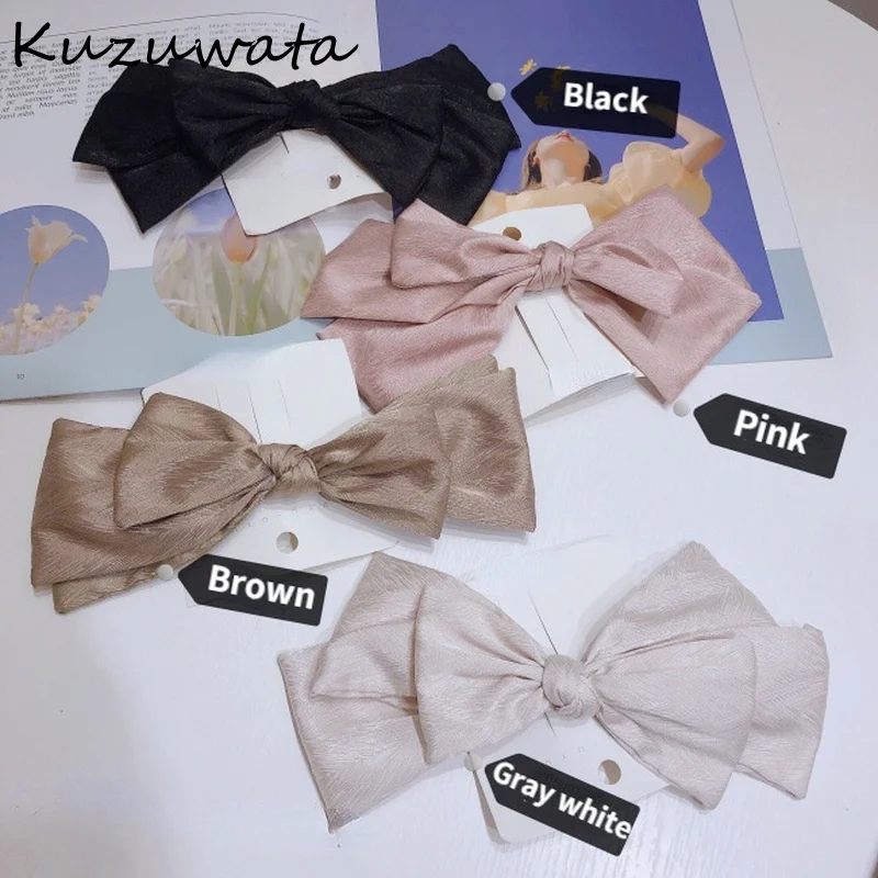Kuzuwata 2021 новый дизайн японская мода головные уборы однотонные жаккардовые милые