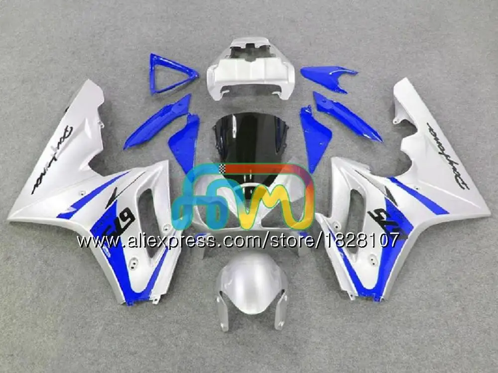 OEM литья под давлением для Triumph Daytona 675 09, 10, 11, 12, 82BS. 12 Daytona-675 Daytona675 2009 Белый Черный 2010 2011 2012 Полный обтекатели - Цвет: No. 27