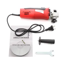 230 В 650 Вт ручная электрическая угловая шлифовальная машина 115 мм 4,5 дюймов мощный шлифовальный электроинструмент для полировки металла, дерева