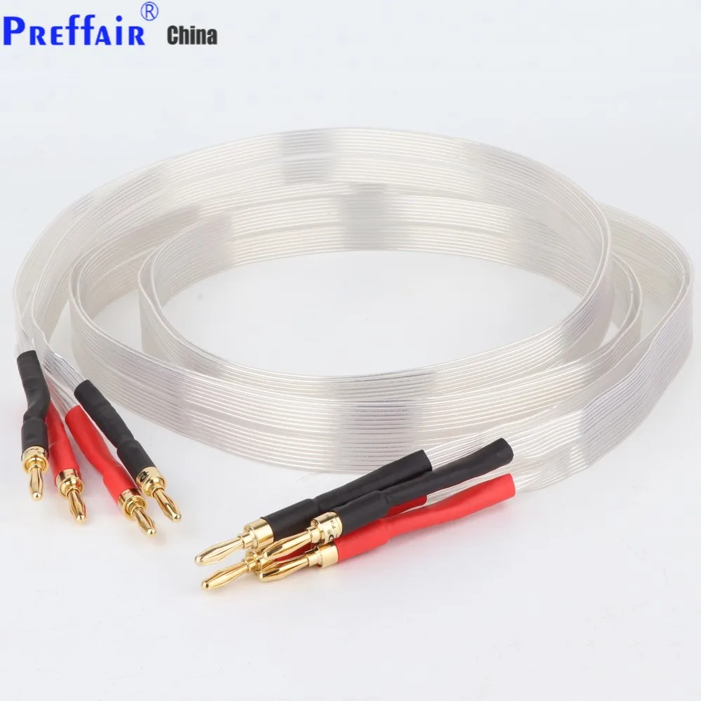 

Посеребренный кабель для динамика Nordost Valhalla OCC, Hi-End Audio, Hi-end, кабель для динамика с позолоченным банановым штекером