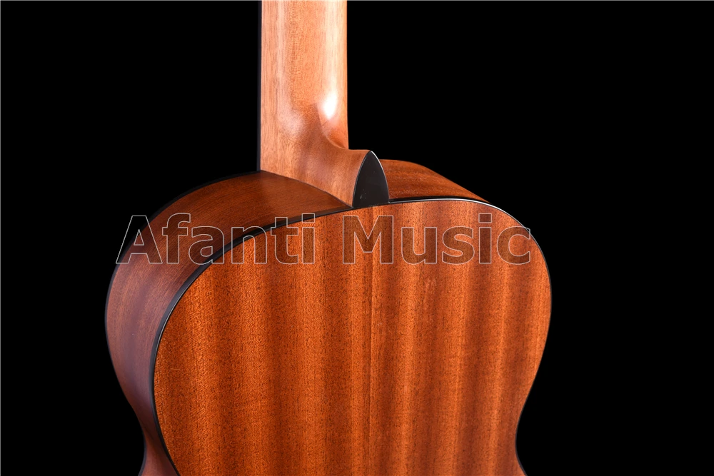 Afanti музыка 39 дюймов красная сосна и Сапеле Классическая гитара(ACL-1562
