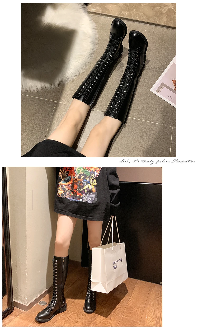 Bootee/ женские ботинки на шнуровке; женские пикантные сапоги до бедра на высоком каблуке; пикантная женская обувь на резиновой подошве; женские резиновые сапоги с круглым носком