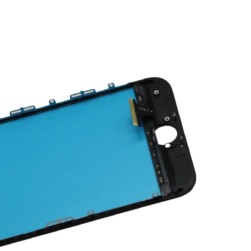 ОЕМ сенсорный экран дигитайзер Рамка для iPhone 7 6S плюс сенсорный экран передняя сенсорная панель стекло+ Водонепроницаемый уплотнение клей стикер