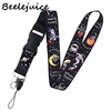 Outer Space Astronauts Lanyards Cool Neck Strap webbings ribbons Phone Keys ID Card Holder Lanyard For Keys DIY Hang Ropes gifts ► Photo 1/5