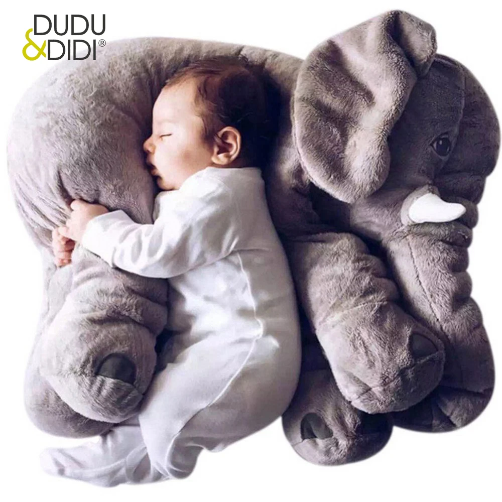 40/60 см слон плюшевая подушка, подушка для младенцев для мягкого хлопка для сна Мягкие Животные игрушки ребенка Playmate подарки для детей WJ346