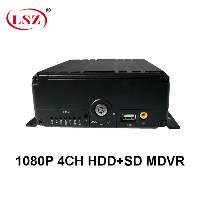 H.264 vehicle surveillance system 4Ch 1080P HDD SD card mobile dvr images - 6