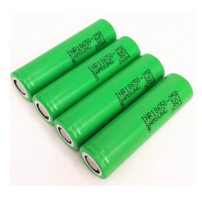 3 7 v 2500mah 20a INR18650 25R M перезаряжаемая литиевая батарея 18650 для Samsung