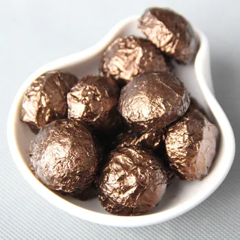 

250g The Oldest pu'er Tea Chinese Yunnan Glutinous rice Ripe Handmade Tea Green Food for Health Care Weight Lose