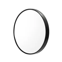 

1pcs Mini Black 5X Magnifying Make Up Shaving Travel Bathroom Shower Suction Cup Beauty Mirror