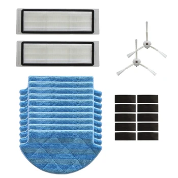 

Suitable for Xiaomi Mijia ing Robot Accessories, Mop, Rag, Cleaning Cloth, Side Brush, HEPA Filter