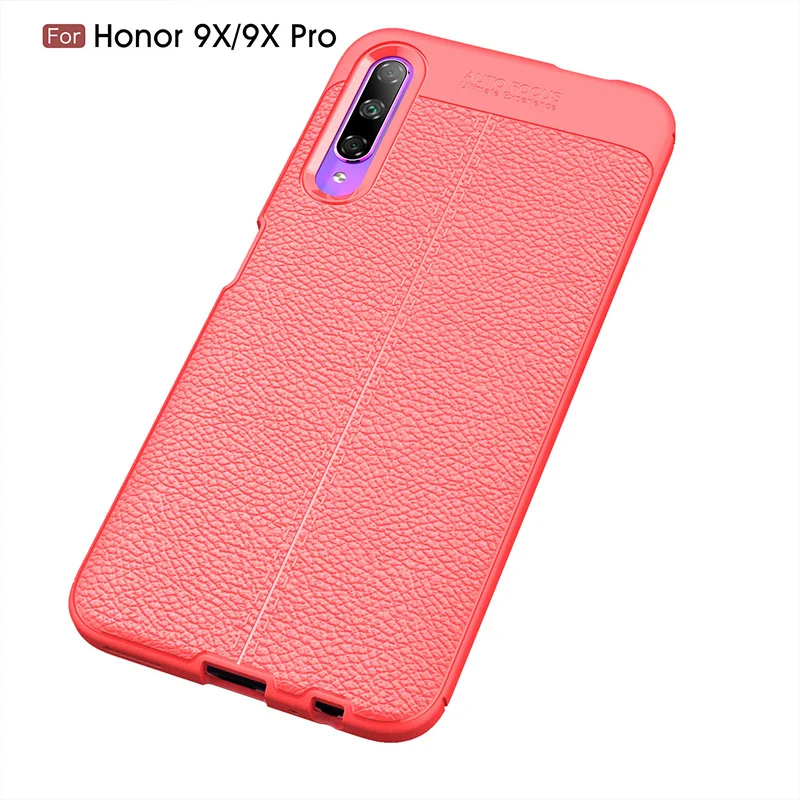 SemgCeKen ультратонкий кожаный чехол для huawei honor 9x pro 9xpro 9 x honor 9x роскошный мягкий силиконовый чехол для телефона coque etui
