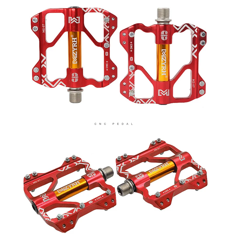 Педали для велосипеда 3 герметичные подшипники шпинделя универсальные велосипедные алюминиевые педали сплав легкий горный велосипед педаль горного велосипеда BMX