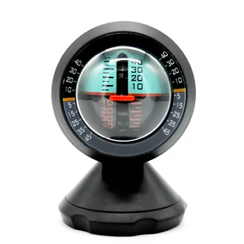 

Car Vehicle Inclinometer Angle Slope Tilt Indicator Level Meter Gradient Balancer Upgrade and Downgrade Slopemeter Finder Tool