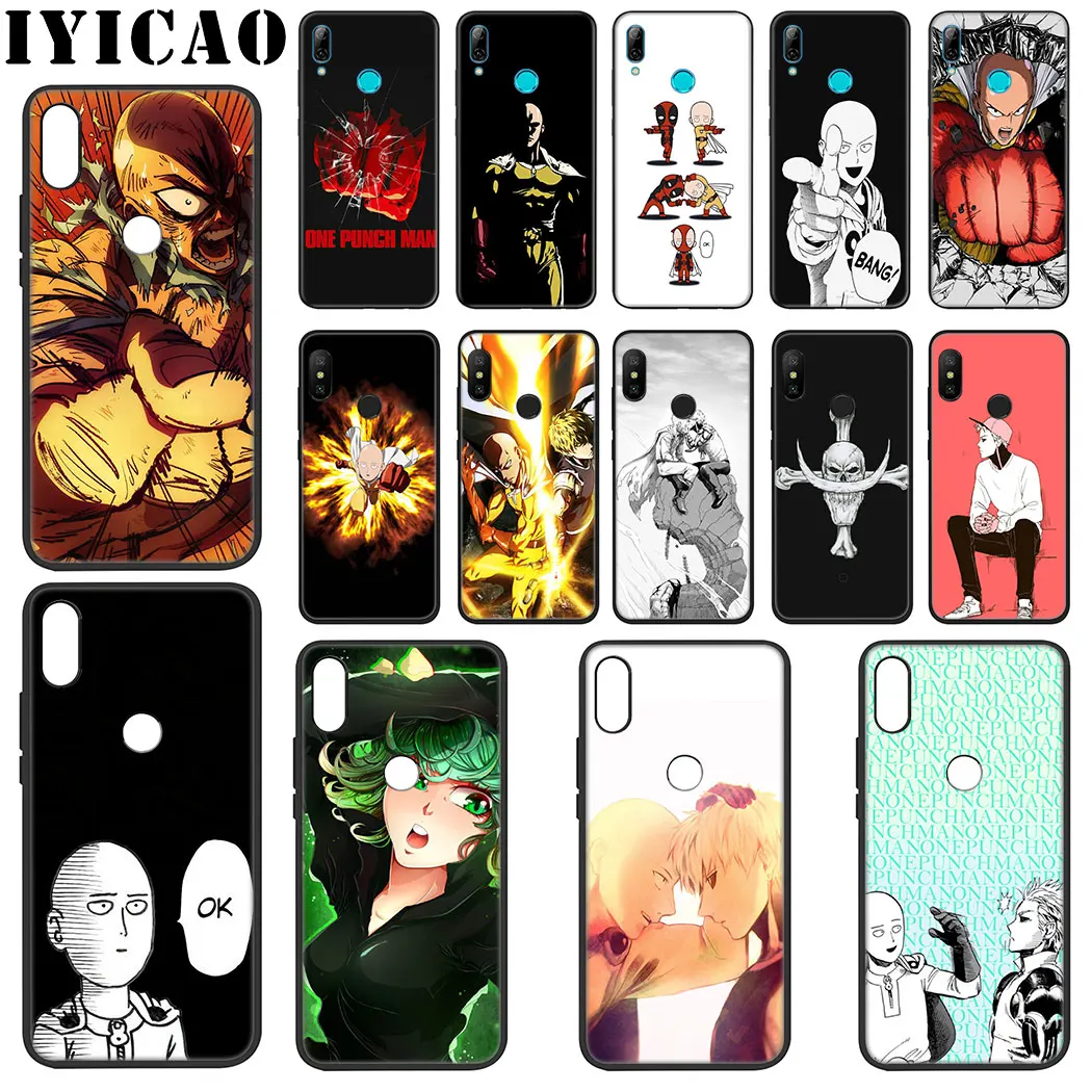 

IYICAO One Punch Man Soft Silicone Case for Xiaomi Redmi Note 4X 5 6 7 8 Pro 5A Prime Case