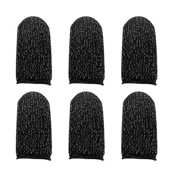 

100Pcs Mobile Game Controller Finger Sleeve Sets Anti-Sweat Reusable Breathable Full Press Sn Finger Set for PUBG