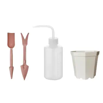 

1 Set Of modern Plastic Home Garden Greenhouse Office Fleshy Flower Pot Combination Set Simple And Beautiful Decorative Supplies