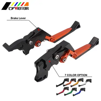 

Motorcycle CNC Adjustable Pivot Brake Clutch Levers For KTM Duke 390 RC390 Duke 200 RC200 2014-2016 RC125 Duke125 2014-2019