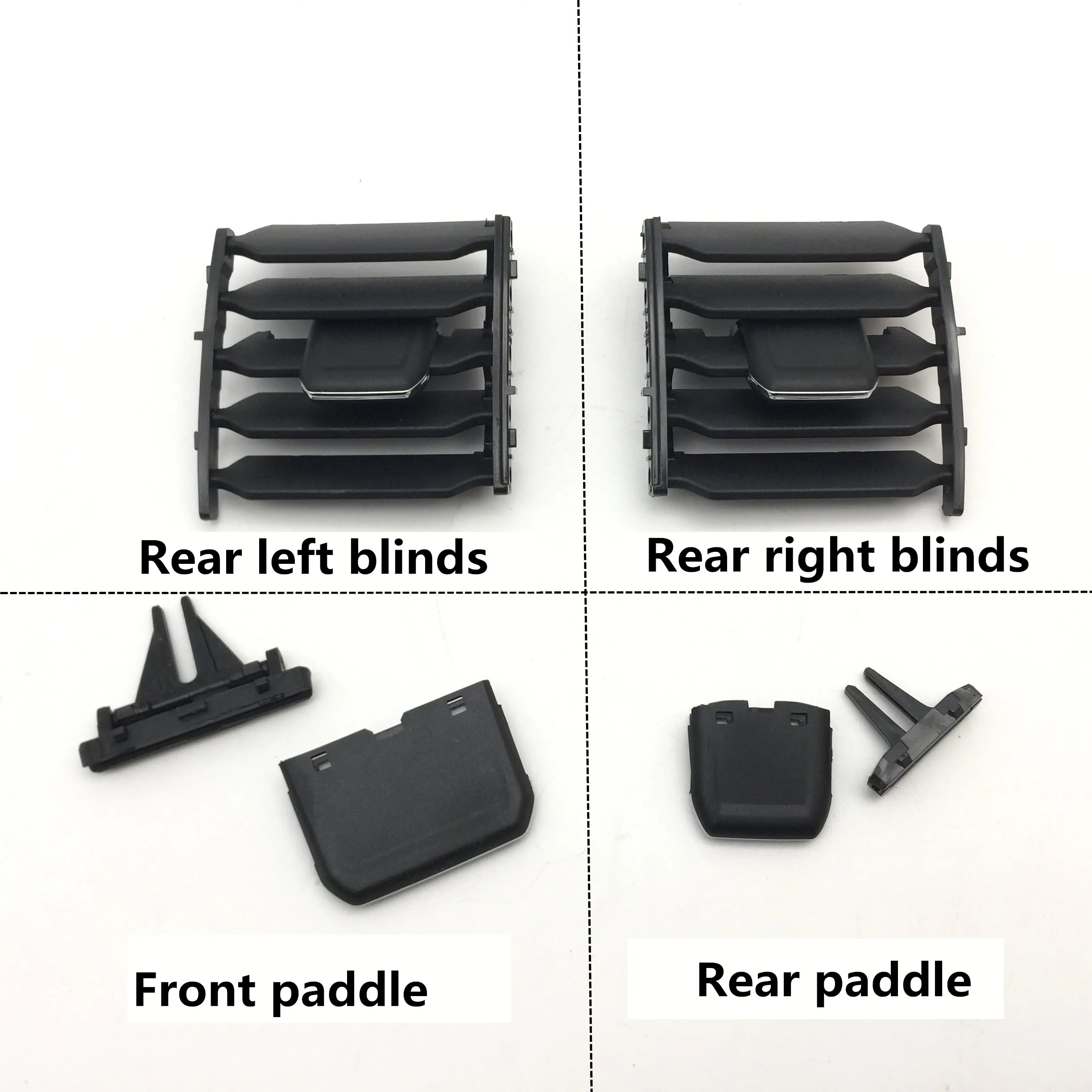 Air Conditioning Outlet Plectrum Dashboard Rear Air Conditioner AC Vent Outlet Pick for VW Tiguan 2 MK2