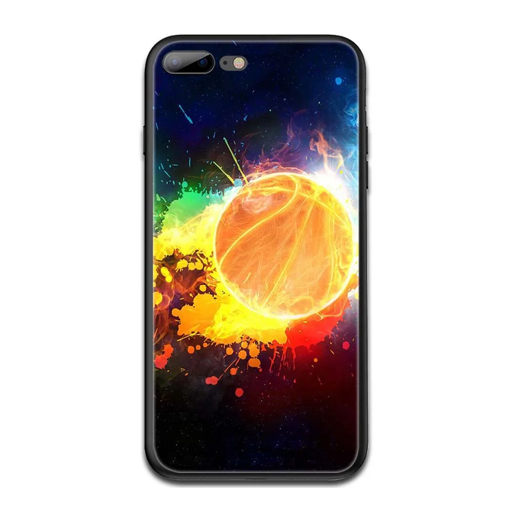 7 Lavaza огненно-Баскетбольный мяч Dunk ТПУ мягкий чехол для OPPO A1K A3s A5s A7 A37 A39 A57 A77 A5 A9 F3 F9 Рено 10x - Цвет: 7