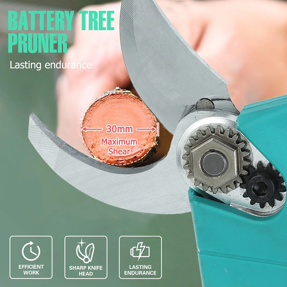 Garden Electric Pruning Shears With 