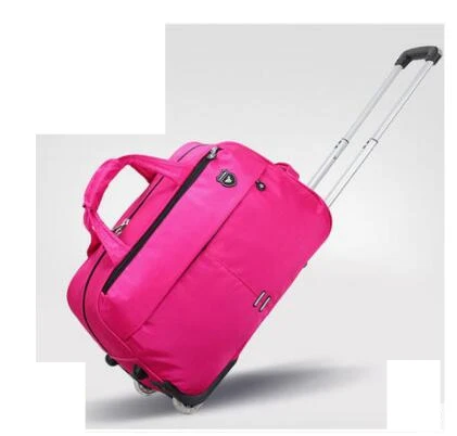 Bolsas de viaje con ruedas para equipaje, maleta con ruedas, equipaje de  cabina|Bolsas de viaje| - AliExpress