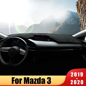 

Car Dashboard Cover Mat Dash mat Sun Shade Pad Instrument Panel Carpets Anti-UV For Mazda 3 Axela 2019-2020 Car Accessories