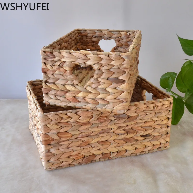 

New style Multi-function desktop debris storage basket Snack toy jewelry Finishing box Home decoration storage basket WSHYUFEI