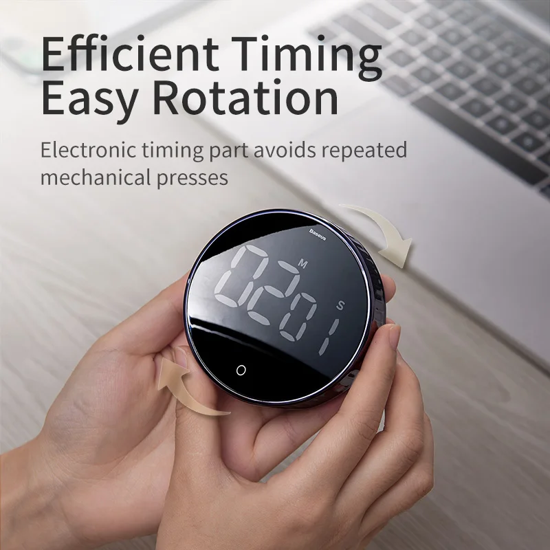 Kitchen Round Digital Timer