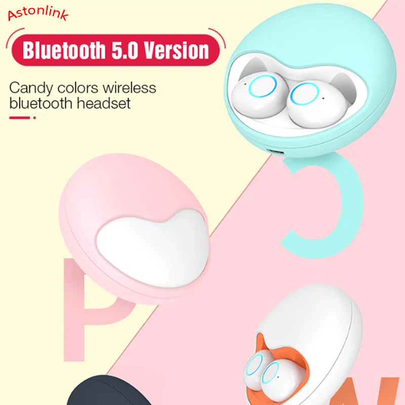 K10 Mini TWS 5,0 Bluetooth наушники, беспроводные 3D стерео наушники, спортивные наушники, двойной микрофон с зарядным устройством
