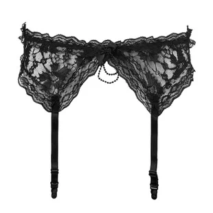 

Temperament and interest clothing Lace garter with a three-low waist size equal accessories for ladies