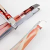 1Pc at random color Eyebrow Tweezer Stainless Steel Slanted Eyebrow Tweezers Eyebrows Hair Remover Tools Cosmetics Beauty T0544 3