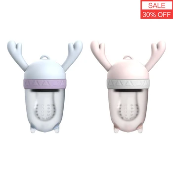 

Baby Food Feeder Pacifier Fresh Fruit Feeder Baby Nipple Feeder Silicone Pacifier Infant Teething Toy Nibbler Teether Pacifier