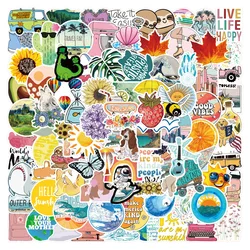 10/30/50/100pcs Mélange Mignon Dessin Animé VSCO Fille Autocollants Esthétique Graffiti Autocollants BRICOLAGE Journal Téléphone Portable Réfrigérateur Autocollant pour Enfants Jouet 