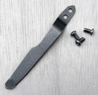 12 Нержавеющая сталь, задняя клипса для DIY, складной карманный нож, инструмент, аксессуары для DIY, задняя клипса, Пользовательский Складной нож, задняя клипса, держатель - Цвет: 12