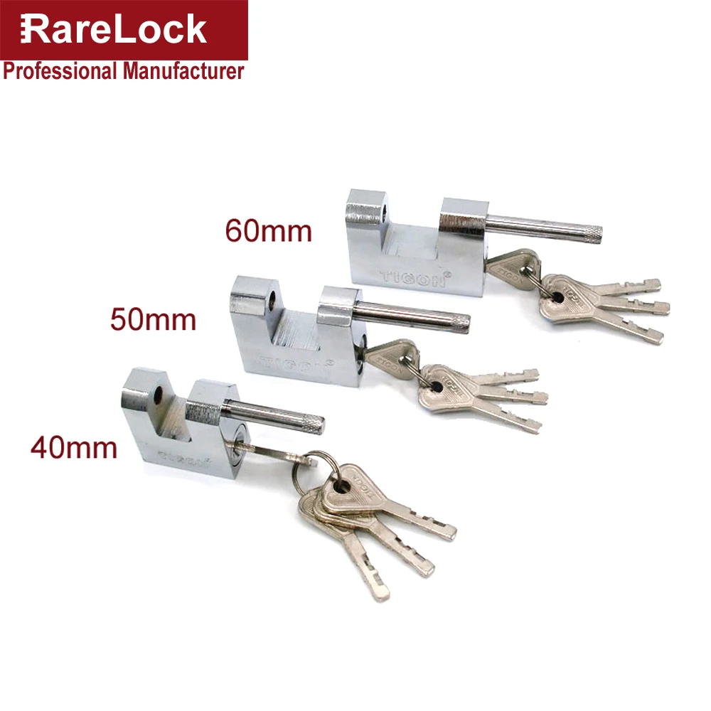 Rarelock гардированный квадратный балочный замок для ворот двери шкафа безопасности дома DIY аппаратные средства MMS423 aa