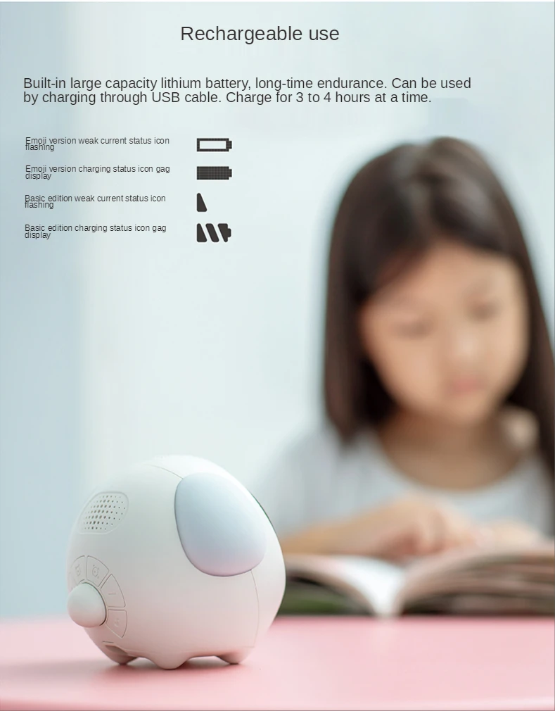LED Pixel Alarm Clock | Intelligent Luminous Snooze Clock | Dream Tech
