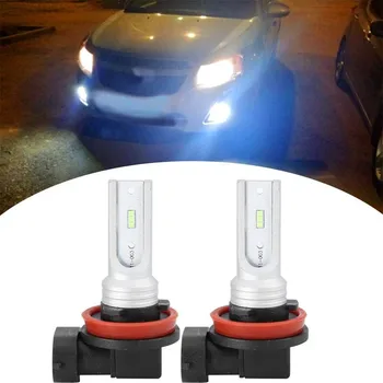 

Fog Lights 2XH8 H11 Led Fog Light Bulb 72W CSP-Y11 White 6000K/Blue Light 8000K Optional Car Accessories For Chevrolet Cruz #Ger