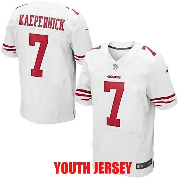 Stitiched San Francisco s Colin Kaepernick Патрик Уиллис Джо Монтана Jerry Rice NaVorro Bowman для молодых детей Джерси - Цвет: COLOR AS PHOTO SHOWN