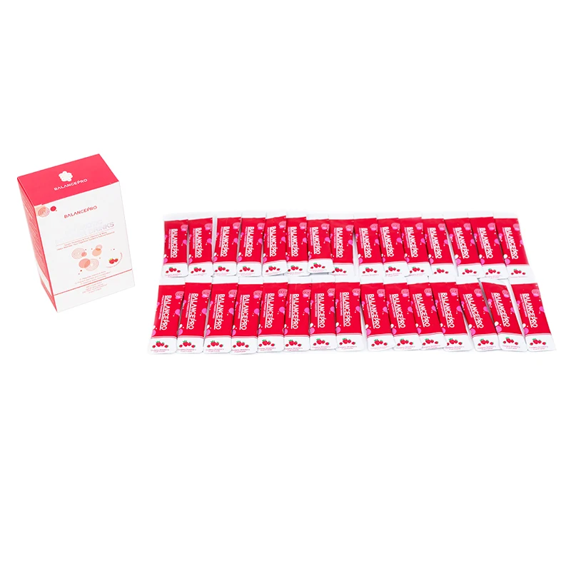 Daily Lactic Acid Vitamins Strawberry Probiotic Powder Health Fruit Drinks Helps Maintain Digestive System’s Health Products