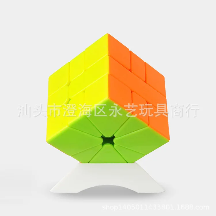 SQ1 Abnormity Cube веерообразная трехслойная клейкая бумага весна тонкая настройка гладкая игра детский интеллект