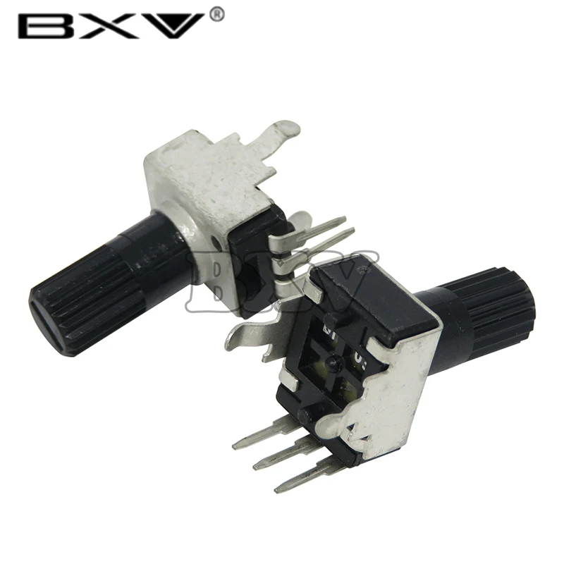 10PCS RV09 Vertical 12.5mm Shaft 1K 2K 5K 10K 20K 50K 100K 0932 Adjustable Resistor 9 Type 3pin Seal Potentiometer multiturn potentiometer linear potentiometer rotary potentiometer trimmer potentiometer adjustable resistor electronic components