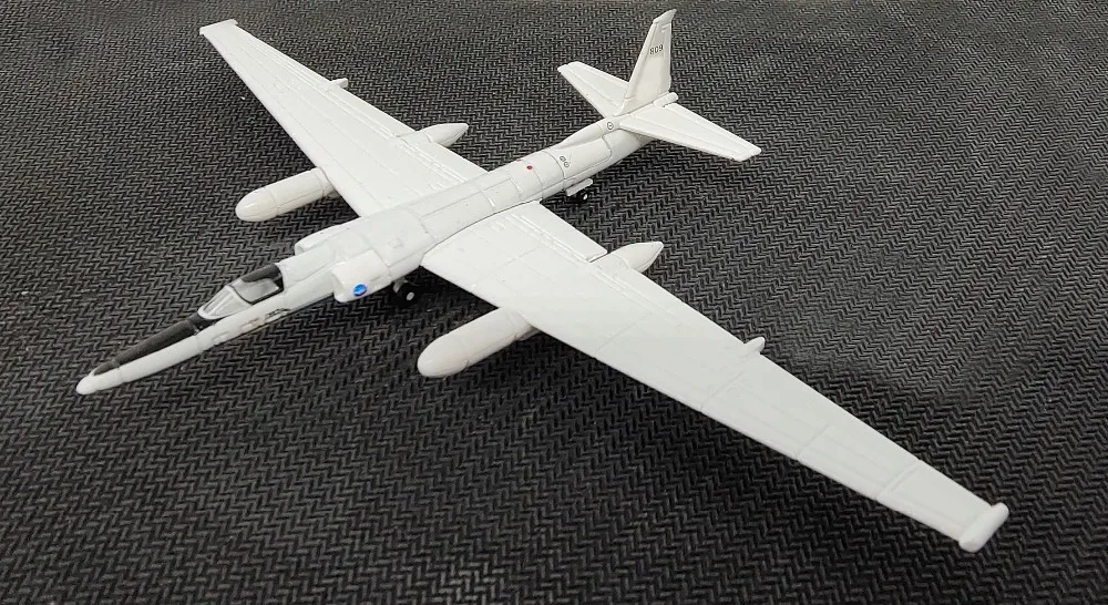 1:200 США ER-2 U2 высотный самолет-разведчик белая модель самолета из сплава