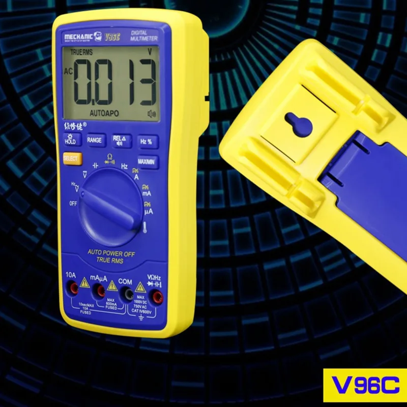 Механический Амперметр Ручной цифровой мультиметр постоянного напряжения