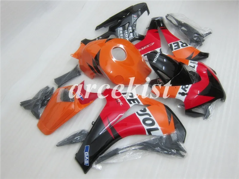 ABS инжектор мотоцикл обтекатели комплект Подходит для Honda CBR1000RR CBR1000 2008 2009 2010 2011 08 09 10 11 Кузов Набор Repsol
