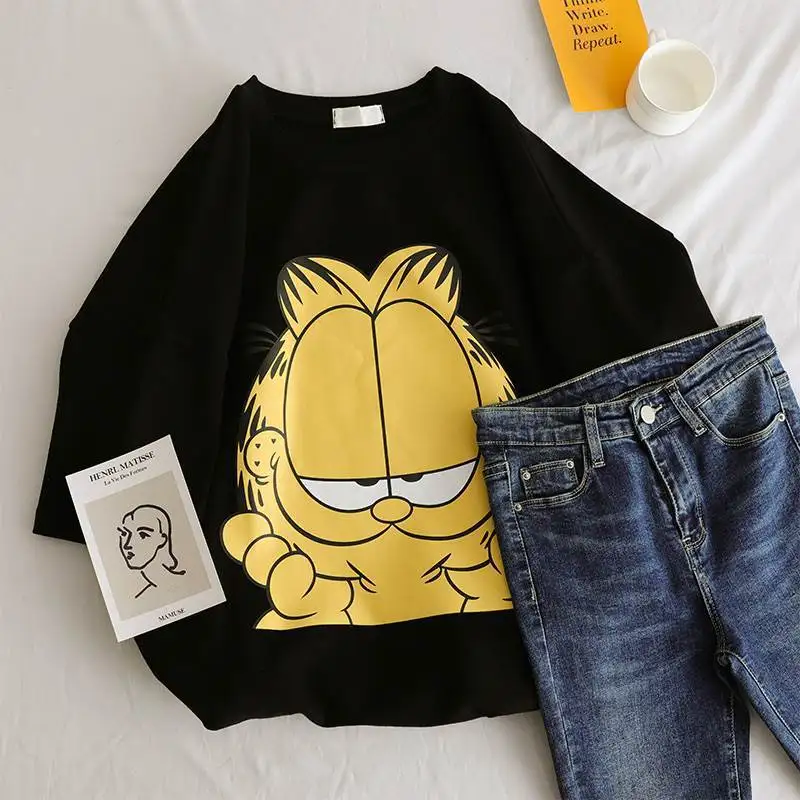Harajuku Women T-shirts New 2020 Summer Funny Letter Print Hip Hop Loose T-shirt Girls Student Streetwear Casual Lady Tops Tees
